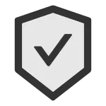 Safety Certificate SVG Icon